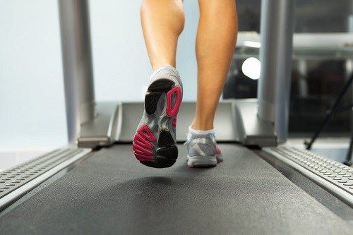Walking Slowly on a Treadmill